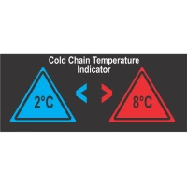 Reversible Temperature Indicating Labels - 2 Level