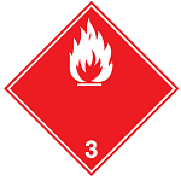 Transport Sign - ADR 3b - Flammable liquid